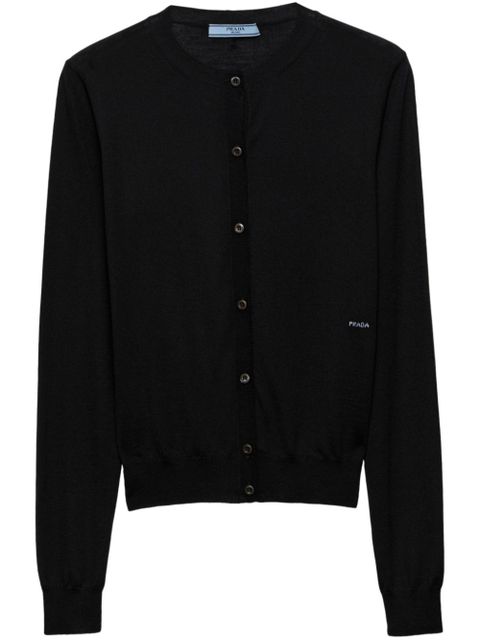 Prada wool cardigan - Black - zdjęcie produktu nr 1