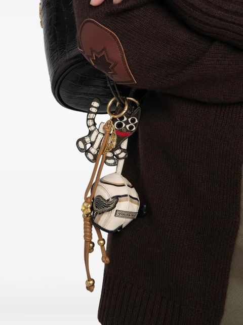 Zadig&Voltaire Ride Your Mind Keyring - Neutrals