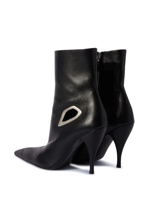 Off-White Crescent ankle boots - Black