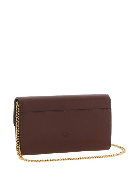PINKO Love Simply metallic buckle flap wallet - Brown - zdjęcie produktu nr 2