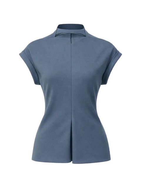 KHAITE Tandie blouse - Blue - zdjęcie produktu nr 2