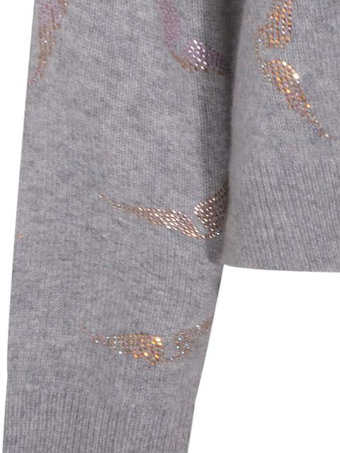 Zadig&Voltaire Markuz embellishment sweater - Grey