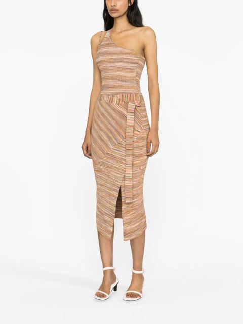 Simkhai Paris space-dye knitted skirt - Orange - zdjęcie produktu nr 2