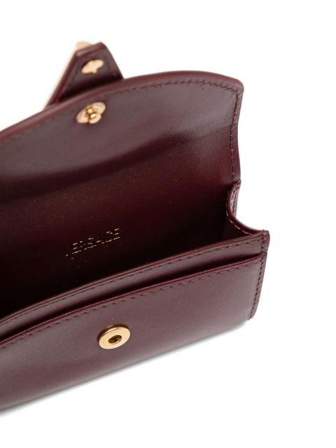 Versace V-plaque wallet - Red