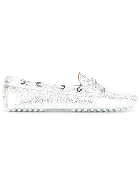 Tod's 'Heaven' driving shoes - Metallic - zdjęcie produktu nr 1