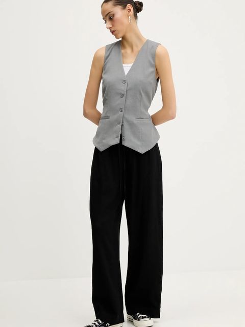 Abercrombie & Fitch spodnie lniane - zdjęcie produktu nr 2