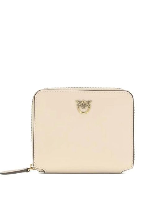 PINKO Love Birds leather wallet - Neutrals - zdjęcie produktu nr 1