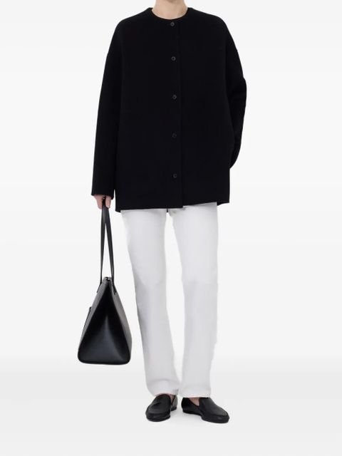 LouLou de Saison Dunne drap coat - Black - zdjęcie produktu nr 2