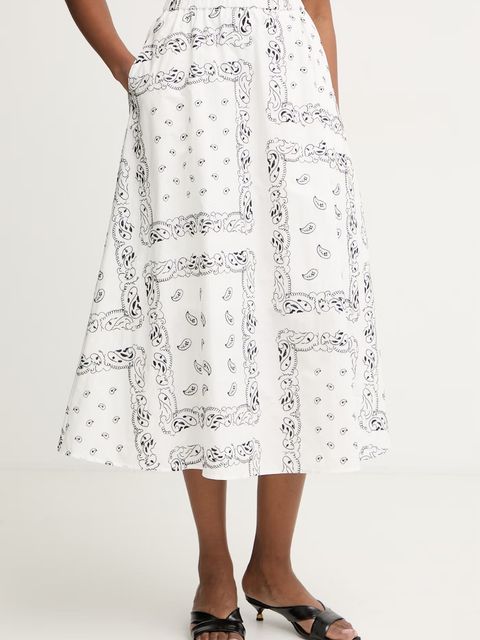 Weekend Max Mara spódnica bawełniana CARAVAN - zdjęcie produktu nr 1