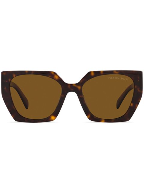 Prada Eyewear tortoiseshell-effect square sunglasses - Brown
