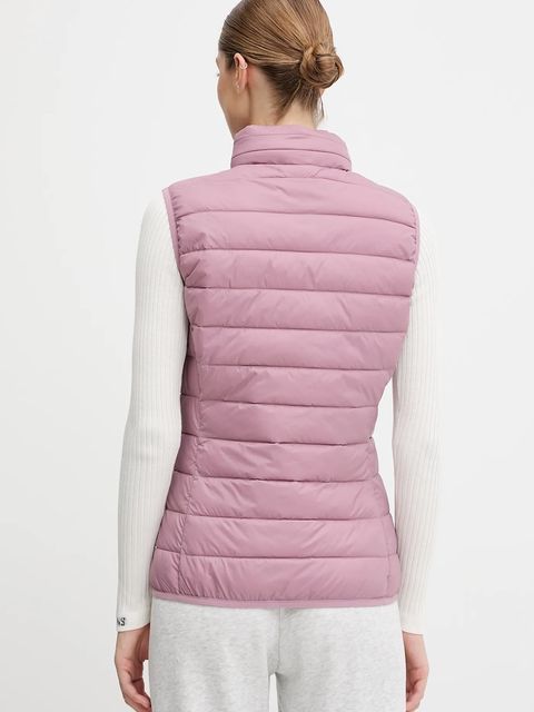 EA7 Emporio Armani bezrękawnik kolor różowy przejściowy AF12477.7W000472