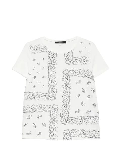 Weekend Max Mara Genio patterned top - White - zdjęcie produktu nr 1