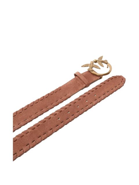 PINKO braided Love Birds-buckle belt - Neutrals - zdjęcie produktu nr 2