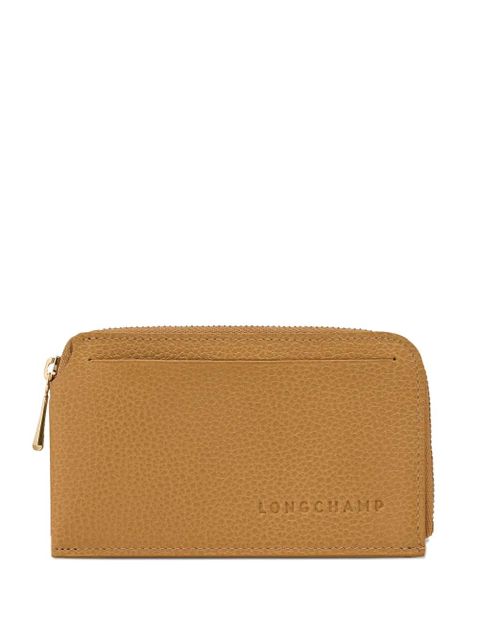 Longchamp Le Foulonné zip-around cardholder - Brown - zdjęcie produktu nr 1