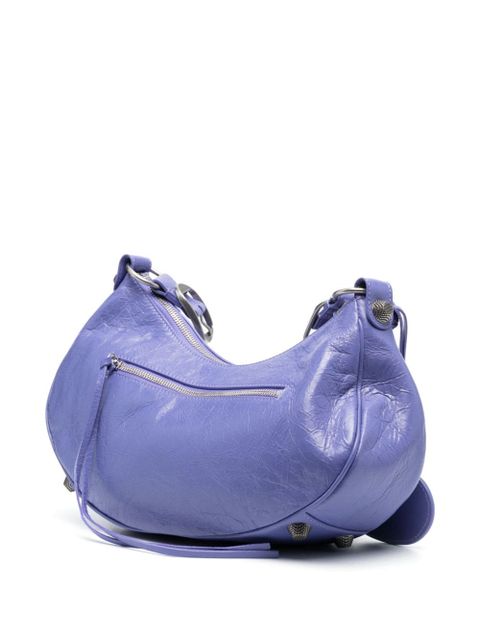 Balenciaga Le Cagole S leather shoulder bag - Purple
