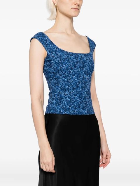 Reformation Navi top - Blue