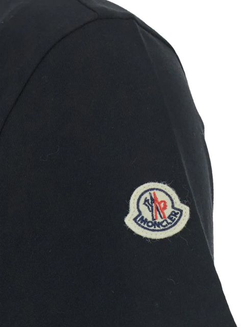 Moncler logo T-shirt - Black