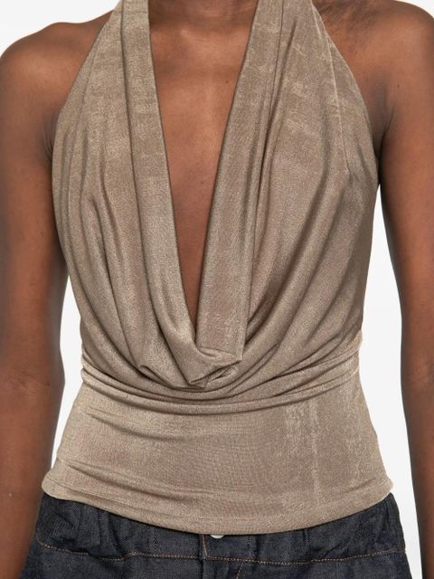 MISBHV halterneck top - Grey