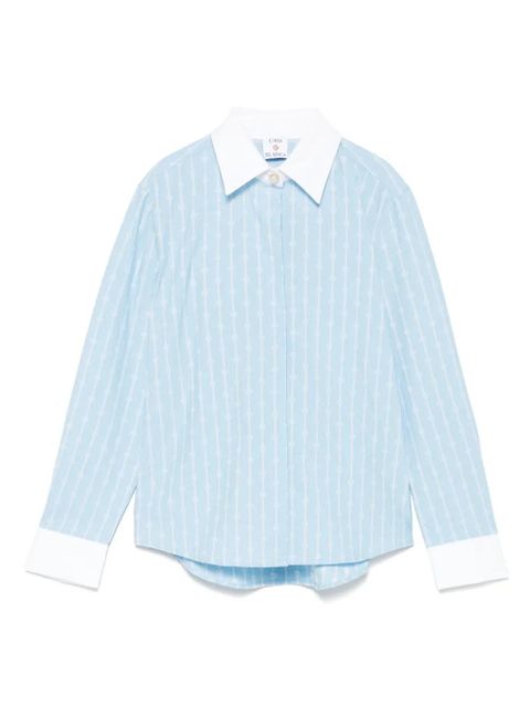 Casablanca Laurel shirt - Blue - zdjęcie produktu nr 1