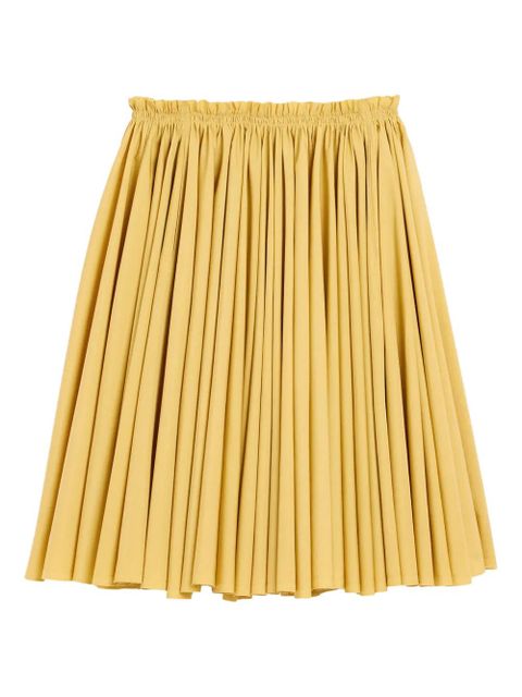 AMI Paris ruffled midi skirt - Neutrals - zdjęcie produktu nr 1