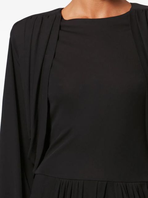 ISABEL MARANT x Niamae draped detail dress - Black