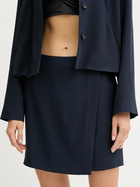 BOSS spódnica kolor granatowy mini prosta 50541978 - zdjęcie produktu nr 1