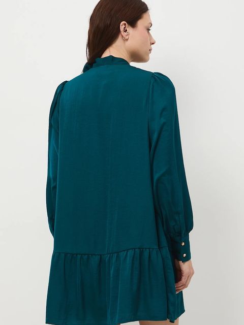 Medicine sukienka kolor zielony mini oversize - zdjęcie produktu nr 2