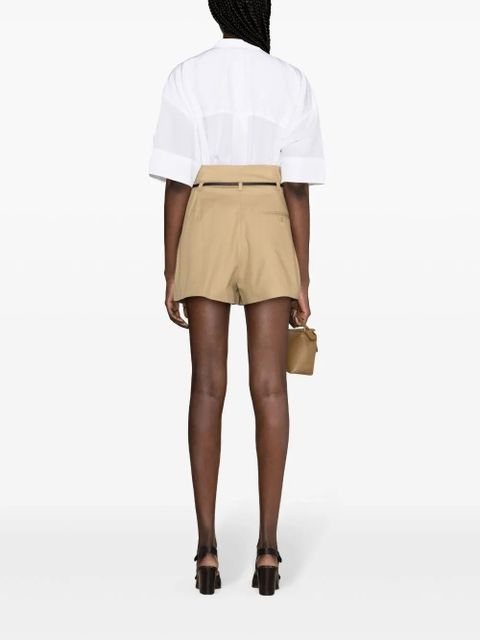 3.1 Phillip Lim Origami belted shorts - Neutrals