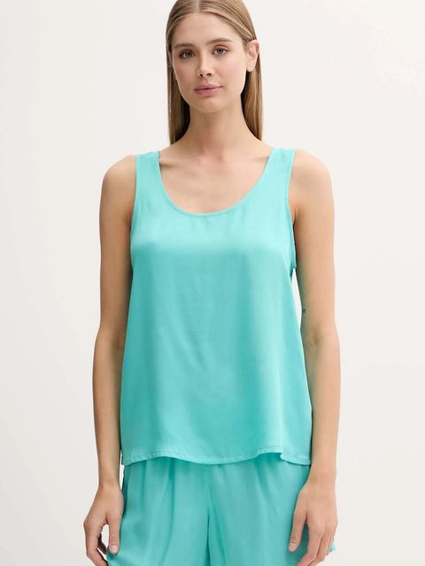 United Colors of Benetton piżama damska kolor turkusowy 41HY3P00S