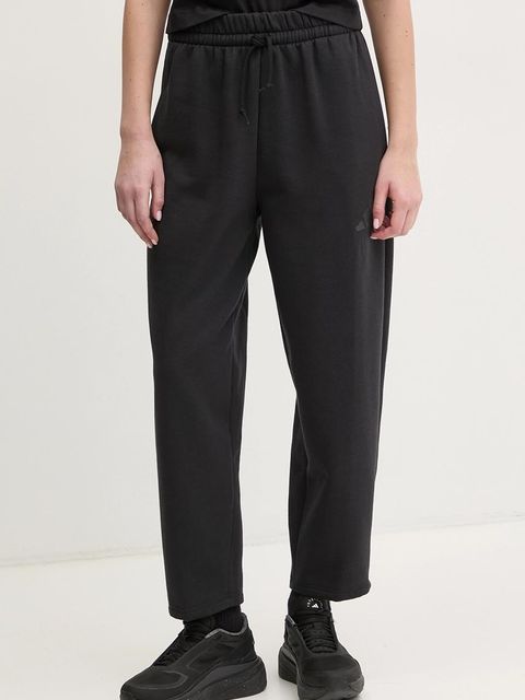 adidas spodnie dresowe Essentials damskie kolor czarny gładkie JD9974 - zdjęcie produktu nr 1