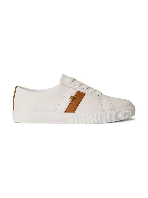 Lauren Ralph Lauren Janson II sneakersy damskie skórzane - zdjęcie produktu nr 2