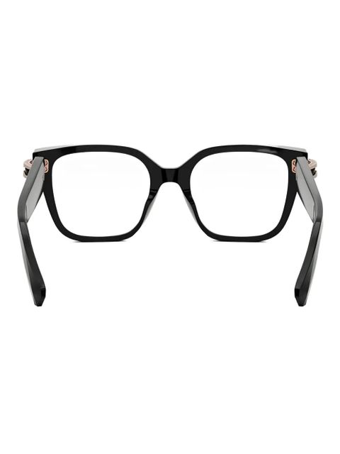 Bvlgari square-frame glasses - Black