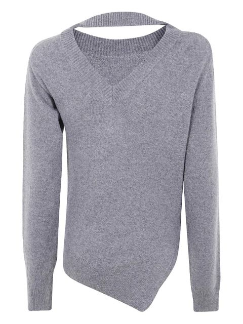 Róhe Two-Way Deconstructed sweater - Grey - zdjęcie produktu nr 1