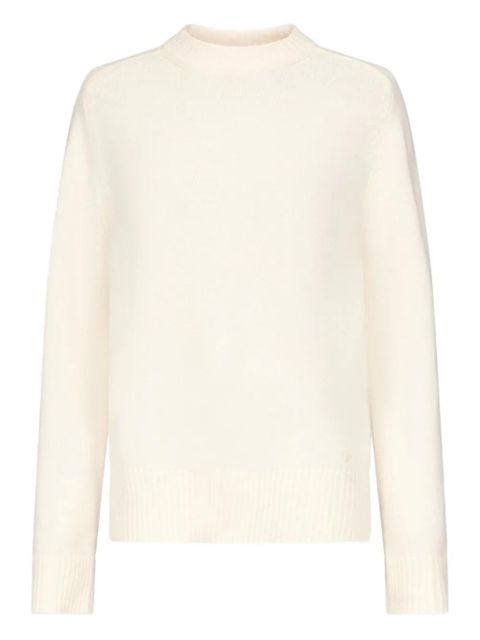 LouLou de Saison Baltra ribbed-hem cashmere sweater - White - zdjęcie produktu nr 1