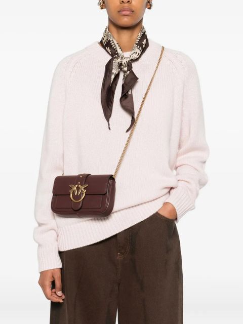 PINKO Love Bag One Simply pocket crossbody bag - Brown - zdjęcie produktu nr 2