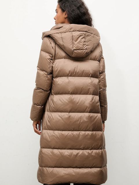 Answear.LAB kurtka kolor beżowy zimowa