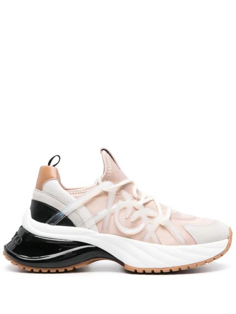 PINKO Love Birds-embellished sneakers - Neutrals - zdjęcie produktu nr 1