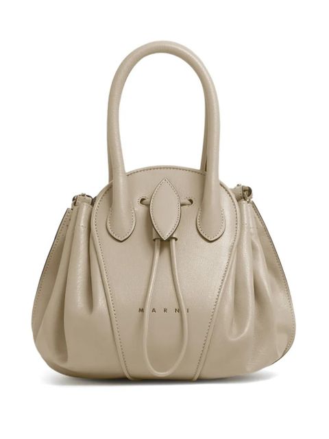 Marni logo-detail tote bag - Neutrals - zdjęcie produktu nr 1