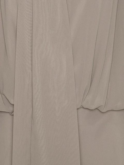 ROTATE BIRGER CHRISTENSEN long-sleeve maxi dress - Grey