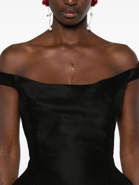 Magda Butrym silk midi dress - Black