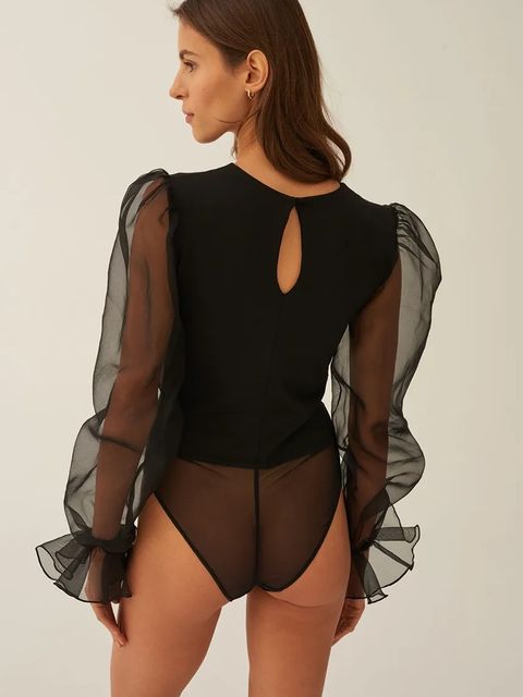 Undress Code body z dodatkiem jedwabiu Thong