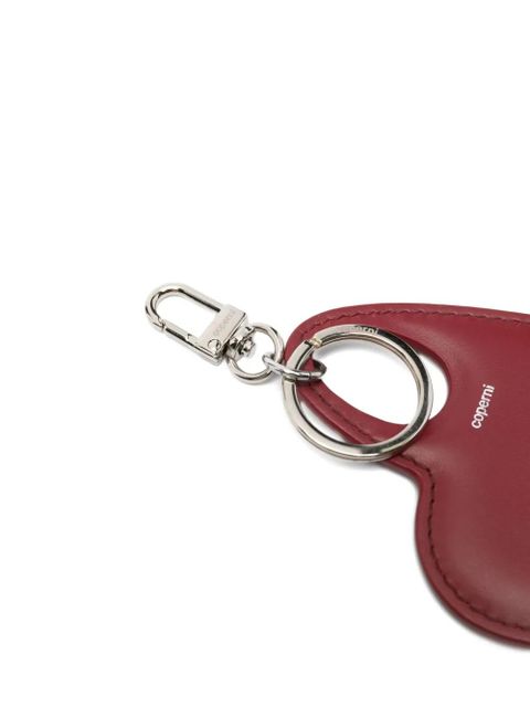 Coperni heart-shape leather keyring - Red - zdjęcie produktu nr 2