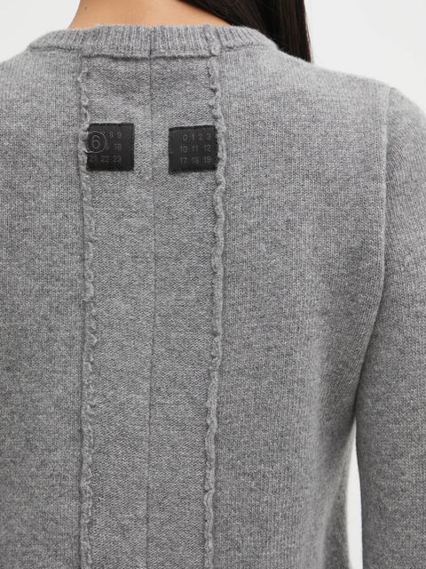 MM6 Maison Margiela kardigan z dodatkiem wełny damski kolor szary S62HP0036.M13187.854