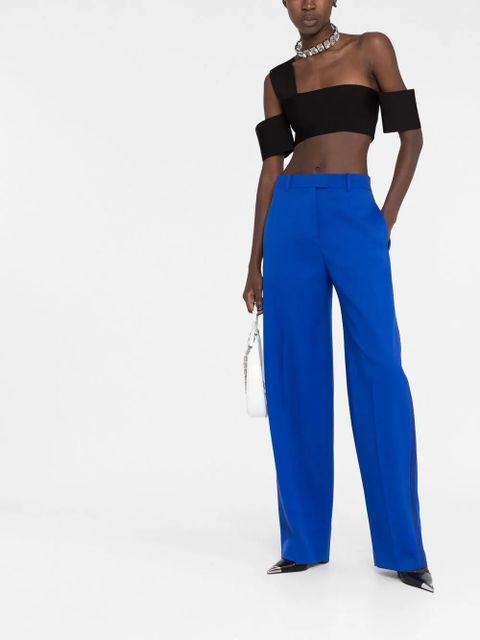 Alexander McQueen off-shoulder bandeau top - Black - zdjęcie produktu nr 2