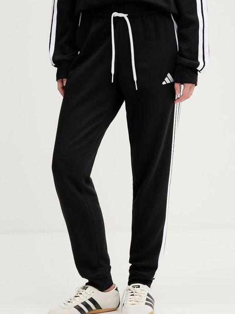 adidas spodnie dresowe Essentials damskie kolor czarny z aplikacją JX2543 - zdjęcie produktu nr 1