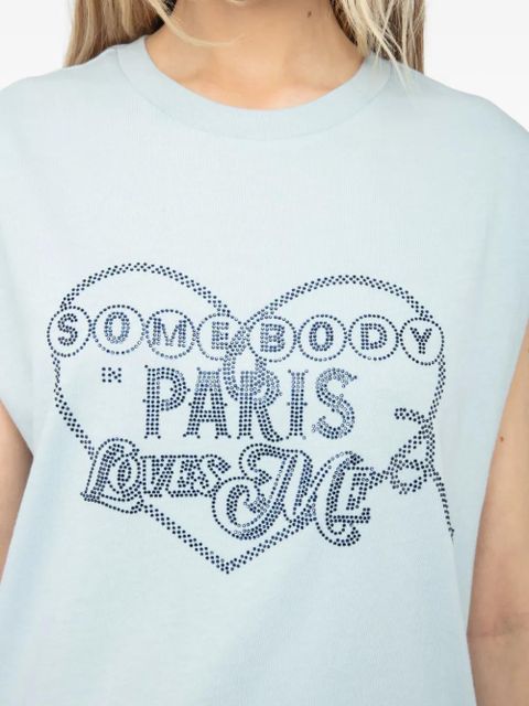 Zadig&Voltaire Cloe T-shirt - Blue