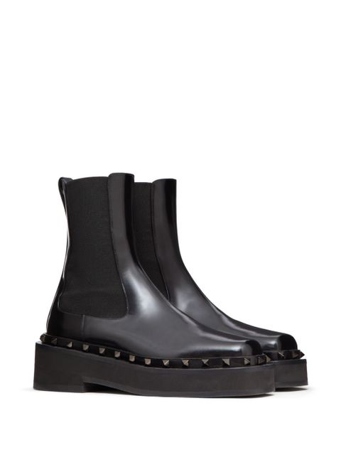 Valentino Garavani 50mm Rockstud M-Way Beatle boots - Black - zdjęcie produktu nr 2