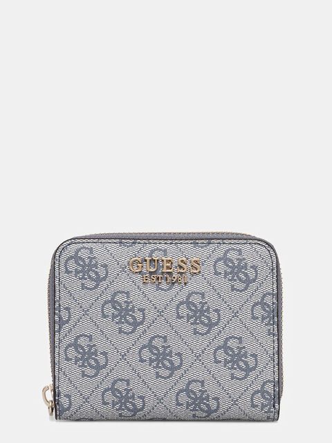 Guess portfel KATYA damski kolor niebieski SWSG96 52137 - zdjęcie produktu nr 1