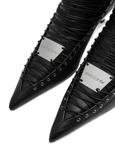 MISBHV 75mm Anastazja ankle boots - Black - zdjęcie produktu nr 2