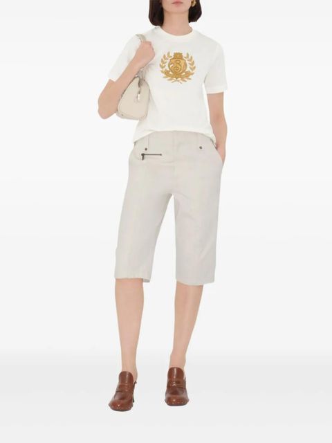 Burberry B Crest cotton t-shirt - White - zdjęcie produktu nr 2